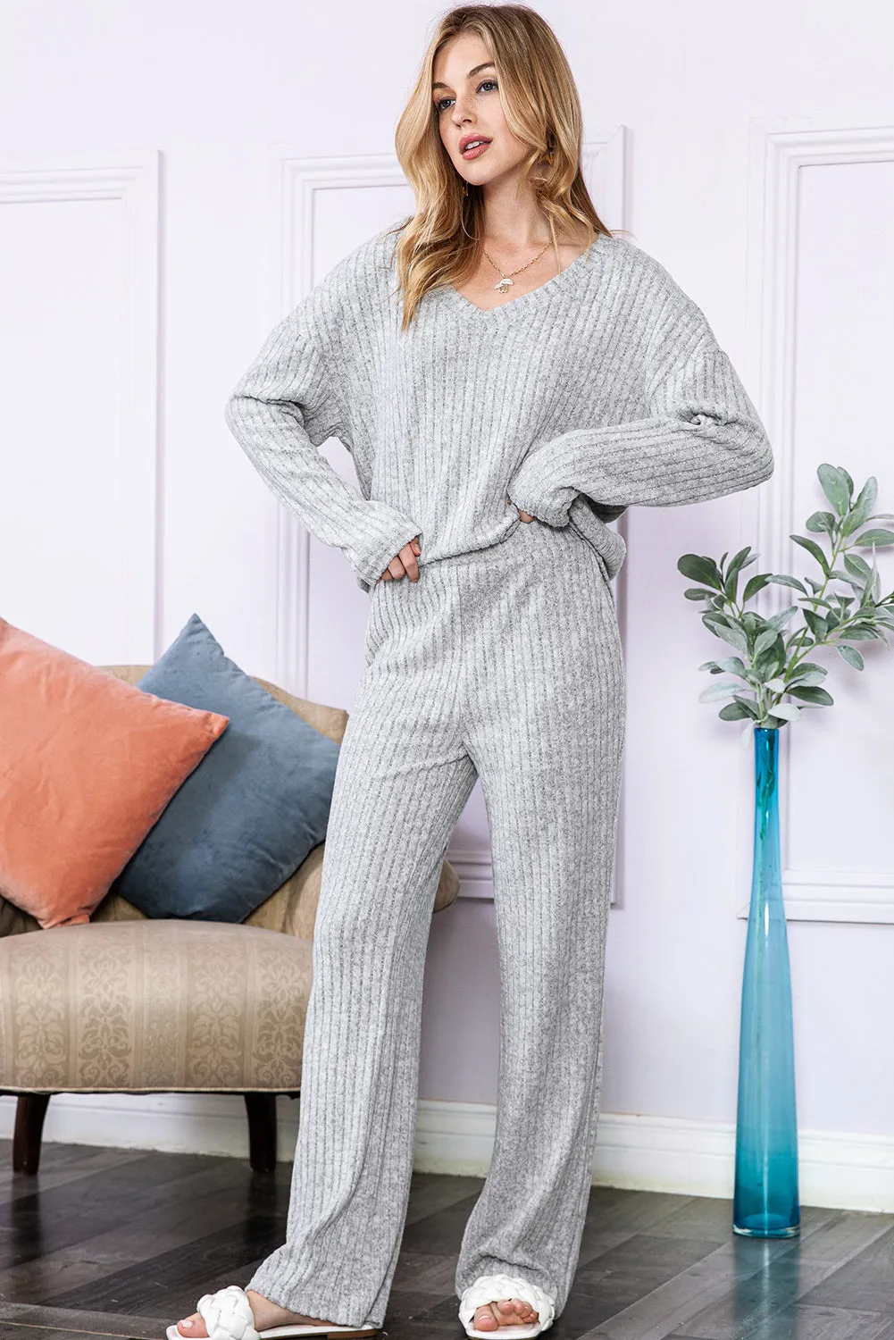 Alicia, Top & Pants Loungewear Set