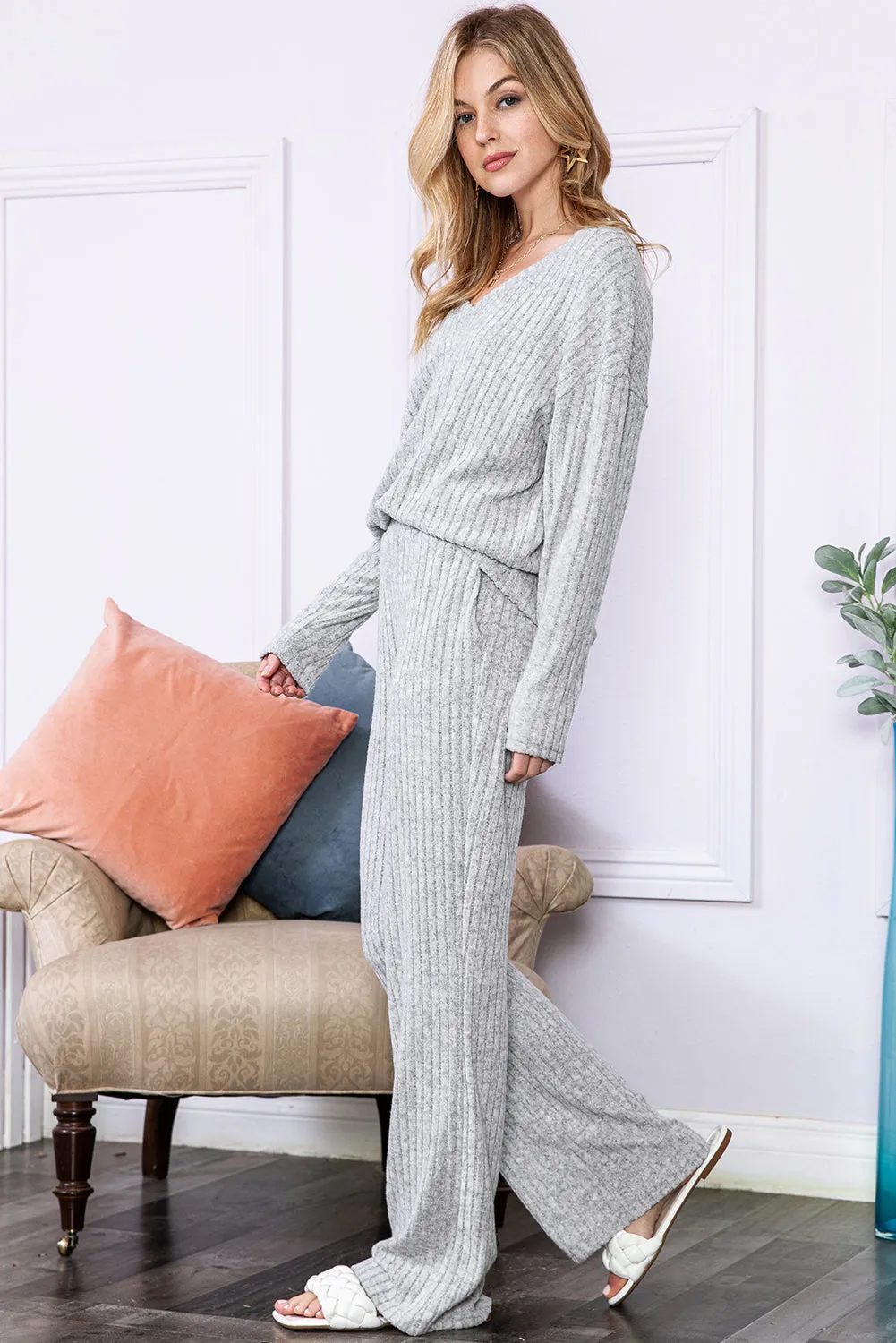 Alicia, Top & Pants Loungewear Set
