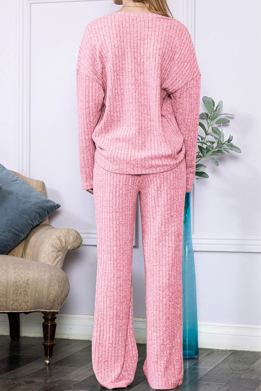 Alicia, Top & Pants Loungewear Set