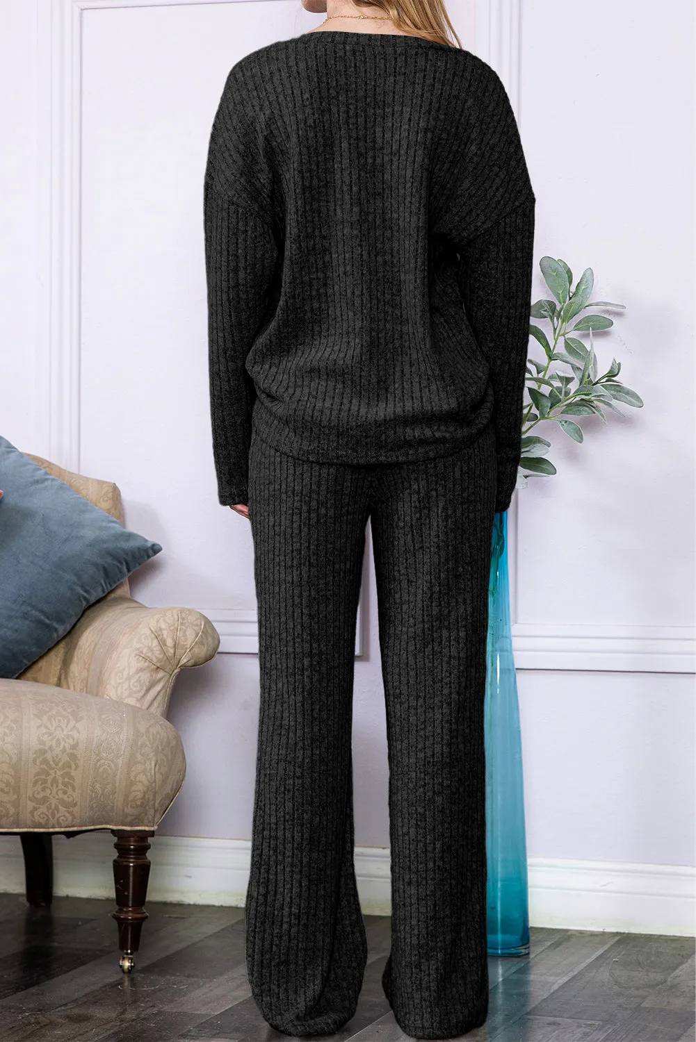 Alicia, Top & Pants Loungewear Set