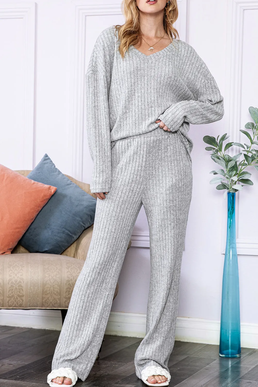 Alicia, Top & Pants Loungewear Set