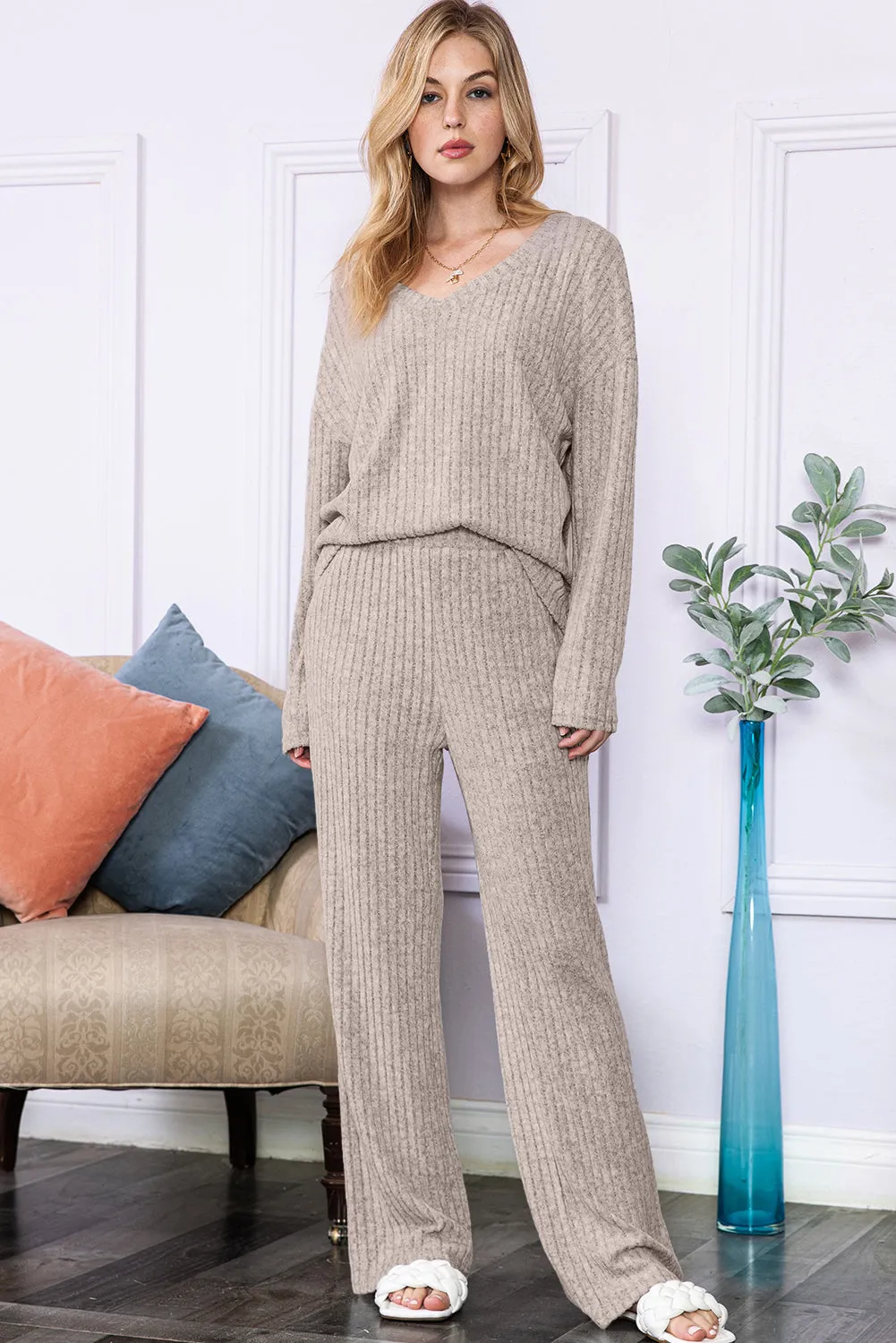 Alicia, Top & Pants Loungewear Set