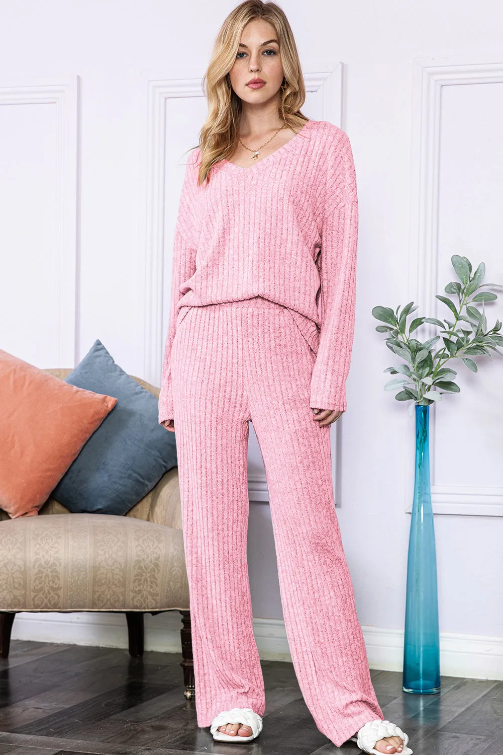 Alicia, Top & Pants Loungewear Set