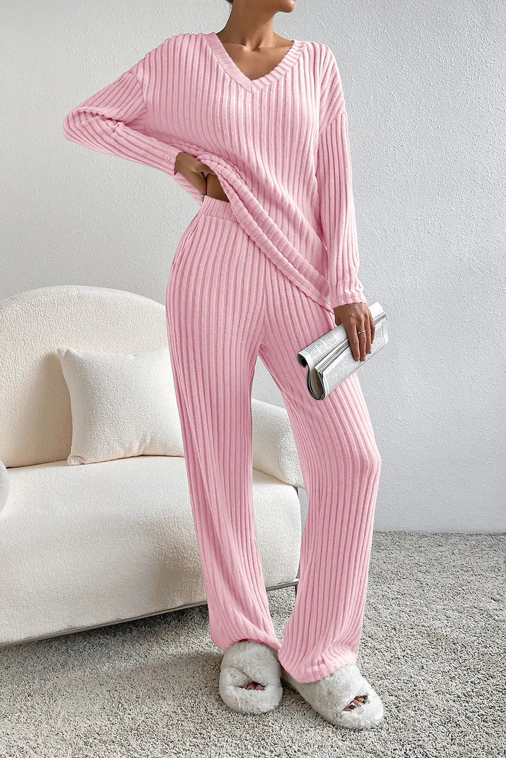 Alicia, Top & Pants Loungewear Set