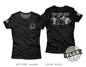 Alpha 4, 360th PSY-C, 11th PSY-B, 2d PSY-G Core Women's SS Flex Performance Tee - zAwSBU