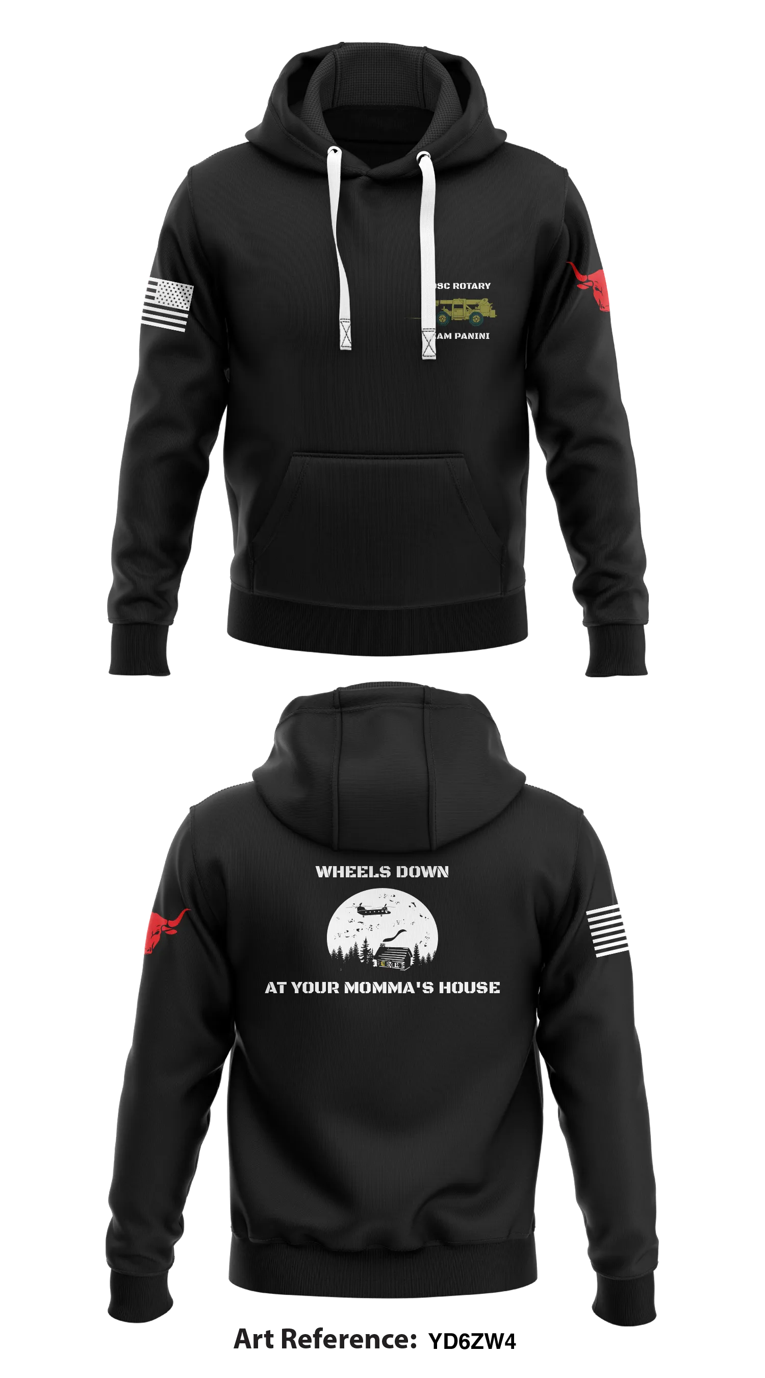 Alpha Company 834 ASB Store 1  Core Men's Hooded Performance Sweatshirt - Yd6ZW4