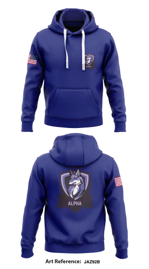 ALPHA Store 1  Core Men's Hooded Performance Sweatshirt - JAz92B