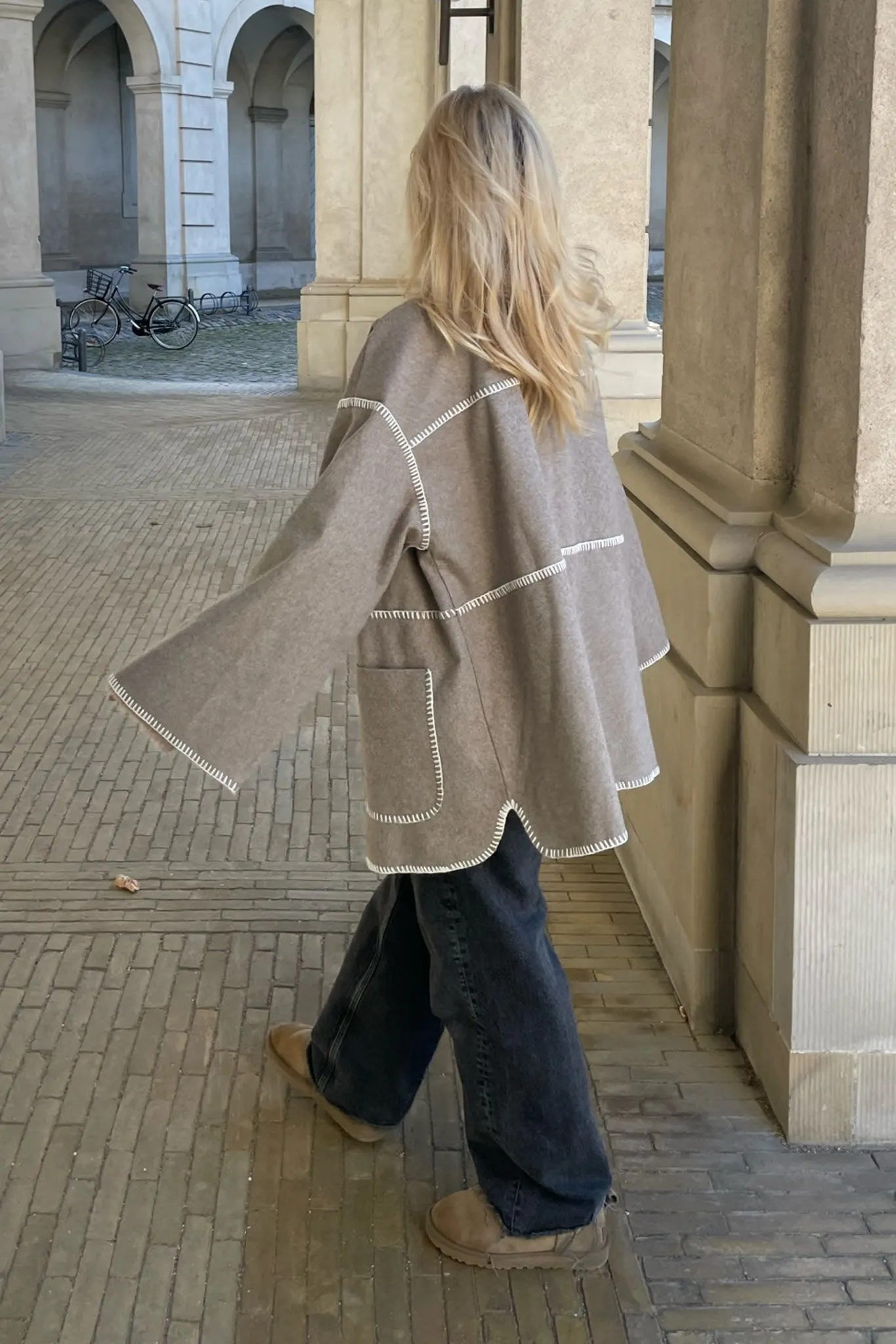 AmandaIC Jakke - Beige