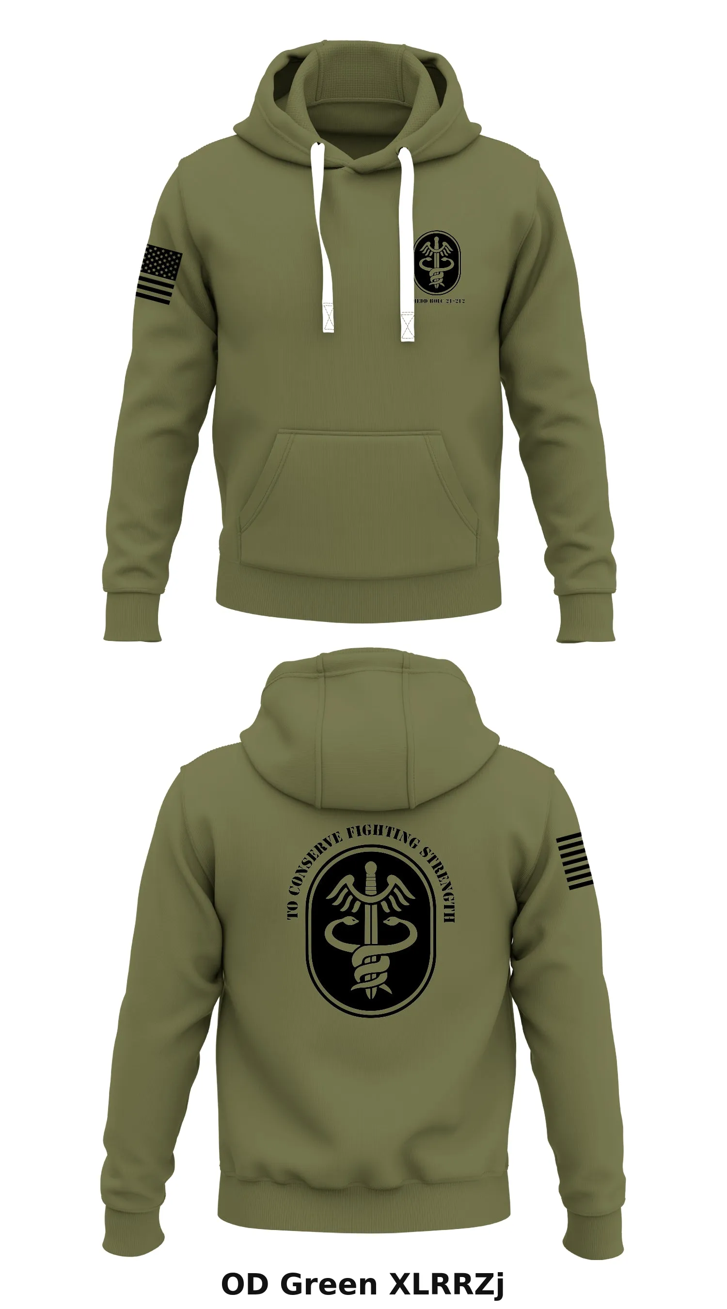 AMEDD Store 1  Core Men's Hooded Performance Sweatshirt - XLRRZj