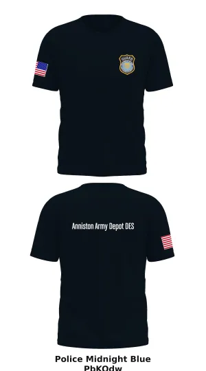 Anniston Army Depot DES Store 1 Core Men's SS Performance Tee - PbKOdw