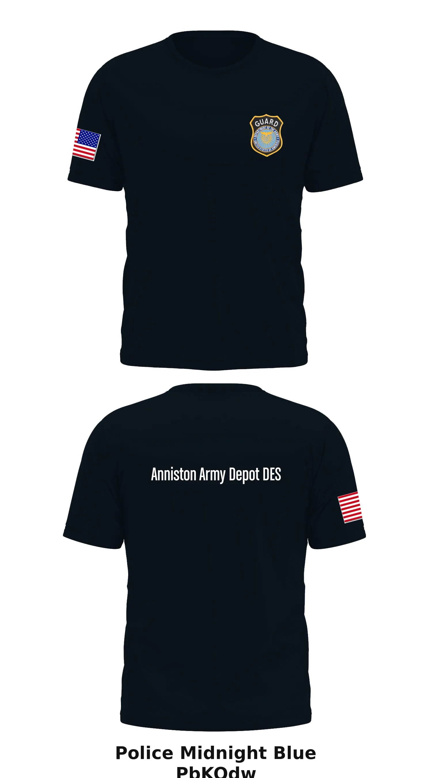 Anniston Army Depot DES Store 1 Core Men's SS Performance Tee - PbKOdw