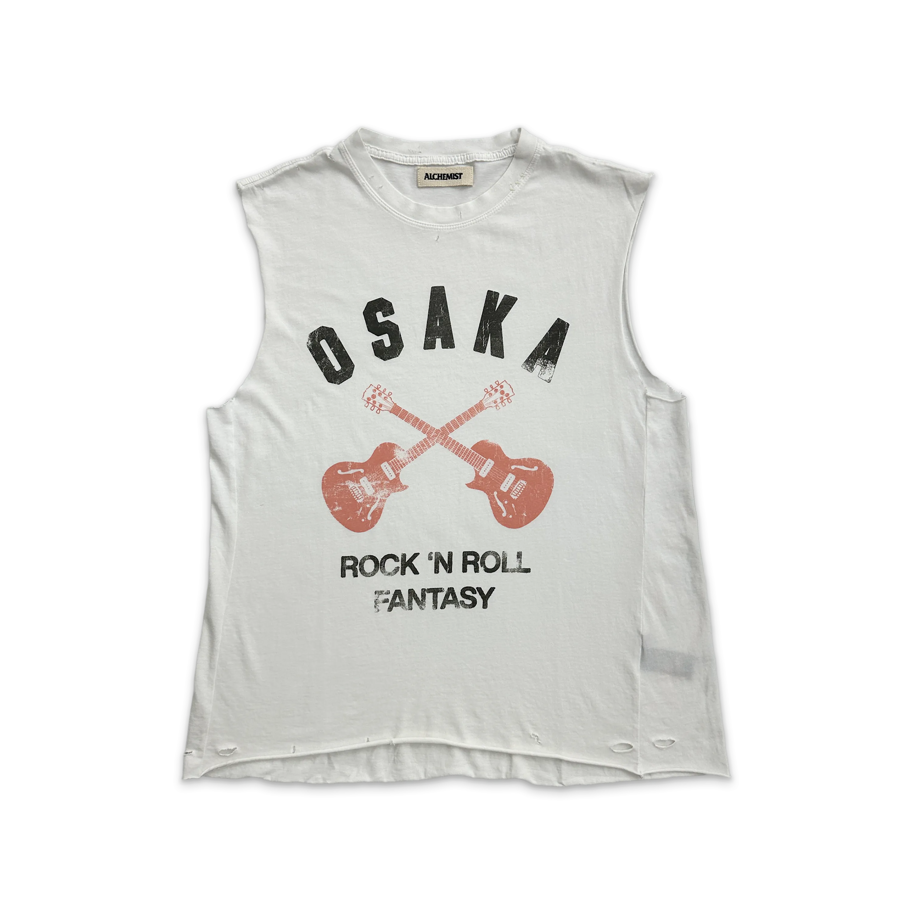 Arata Sleeveless Tee "Foam White"