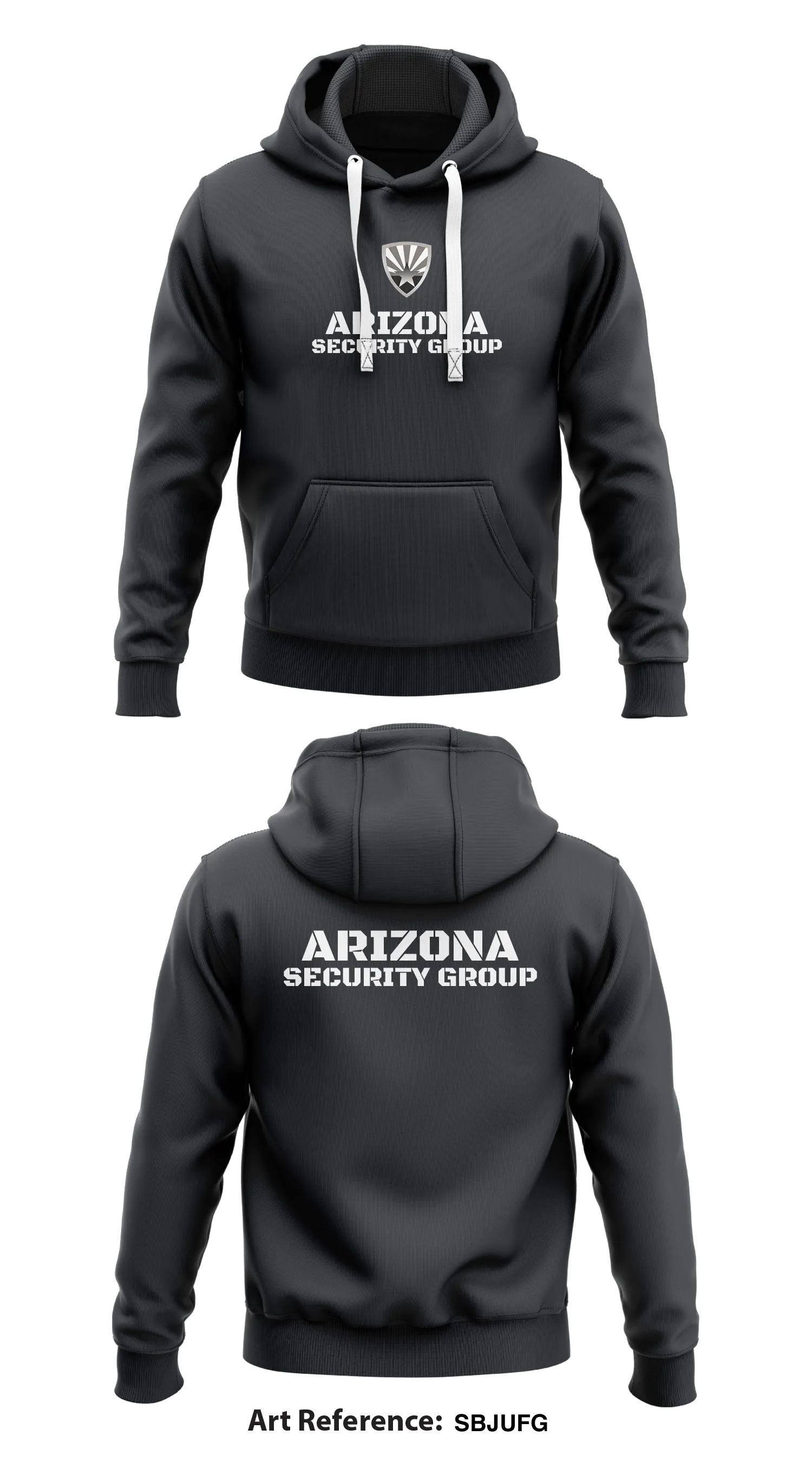 Arizona Security Group Core Men's Hooded Performance Sweatshirt - SBjufg