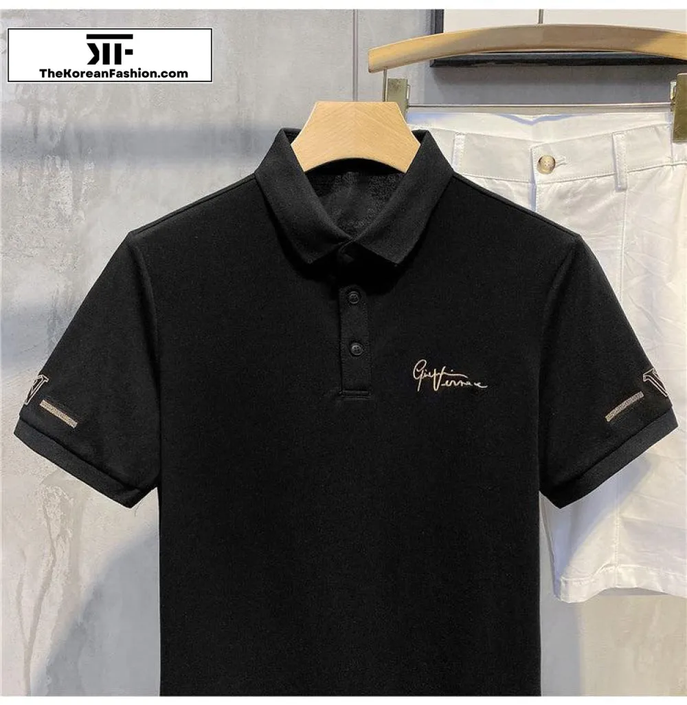 Art Embroidery Polo T-Shirt