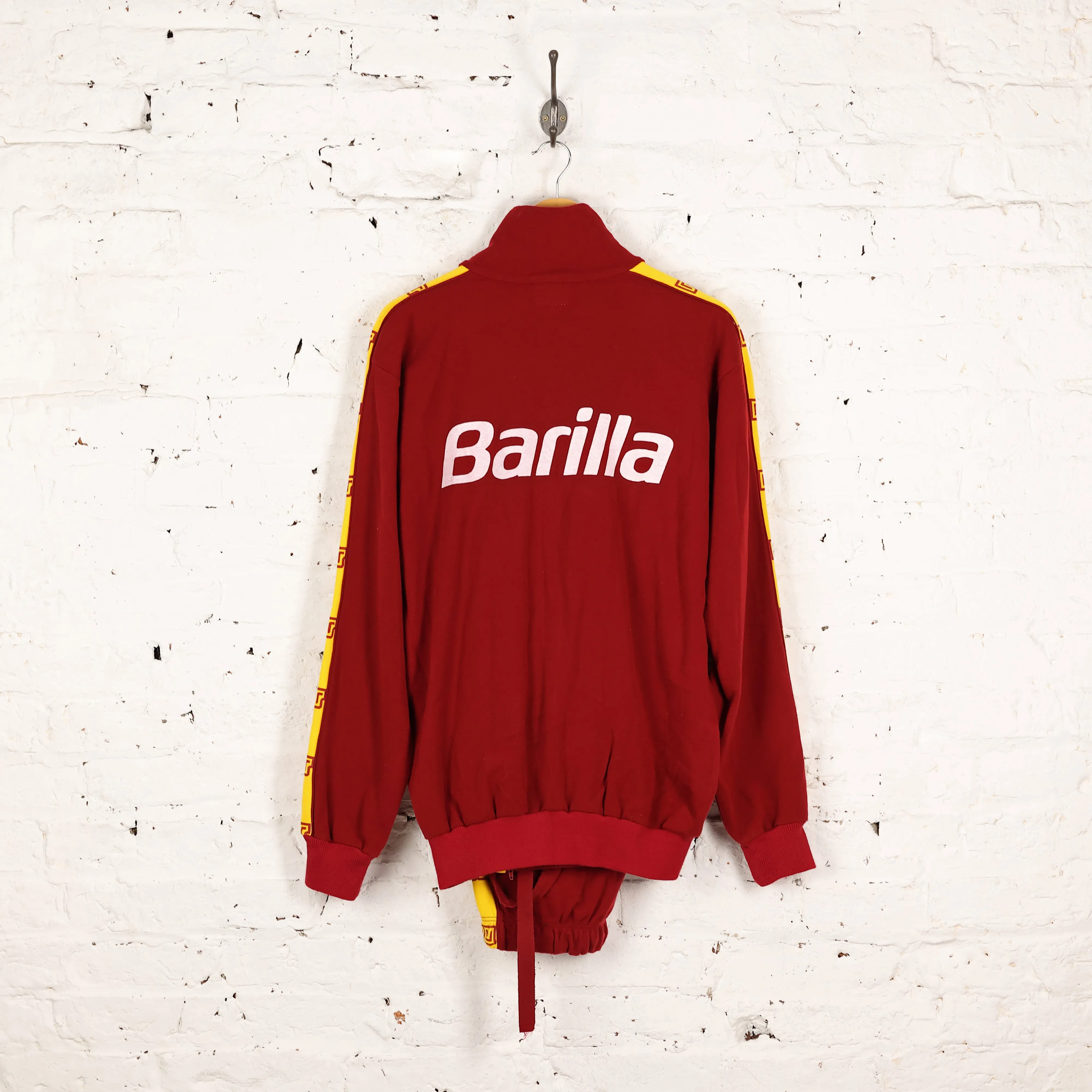 AS Roma NR Football Full Tracksuit - Maroon - XL