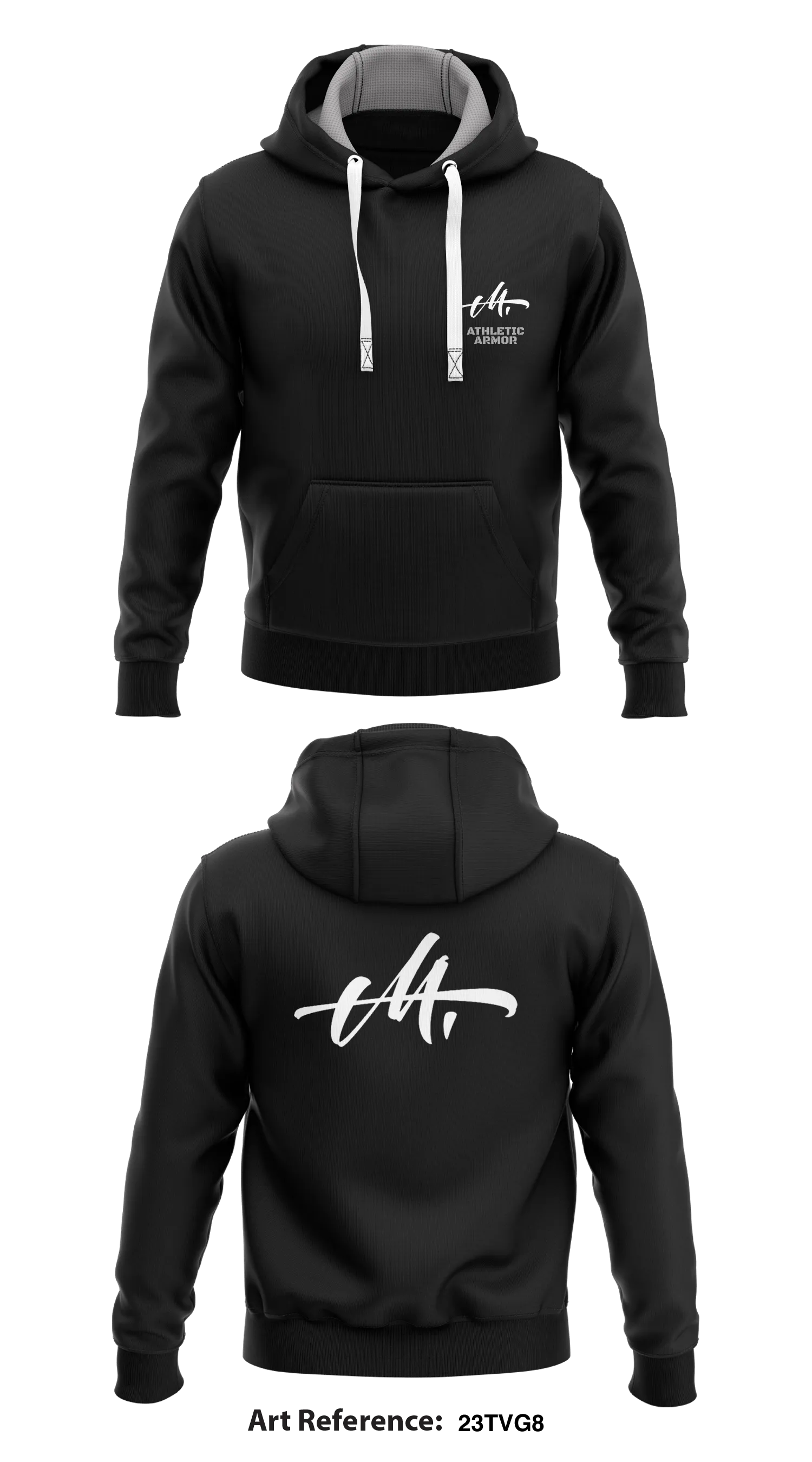 Athletic Armor  Core Men's Hooded Performance Sweatshirt - 23tVG8