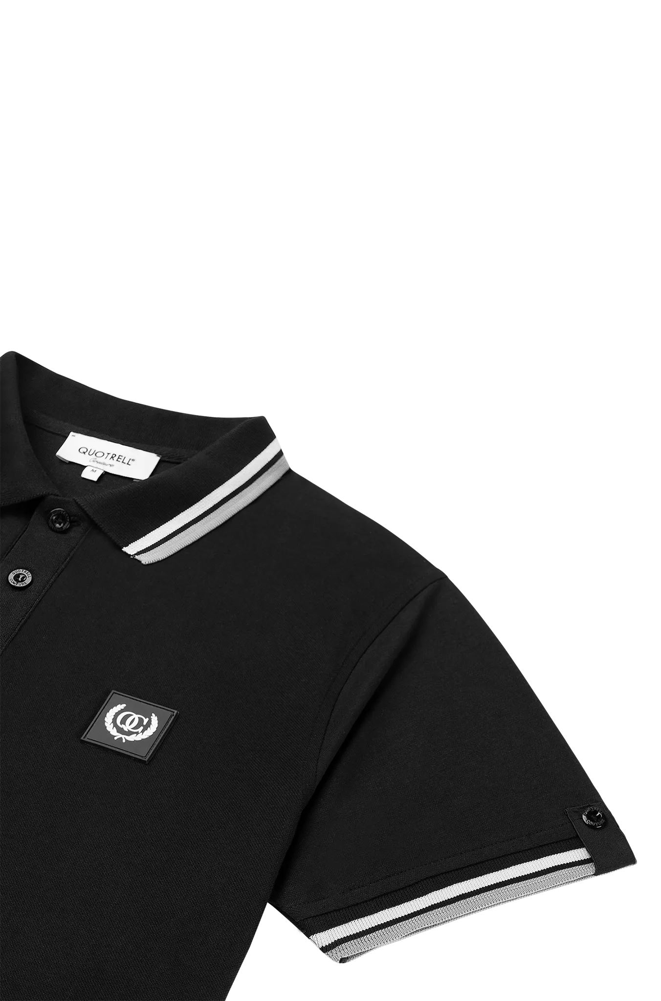 AVERGNE POLO | BLACK/BLACK