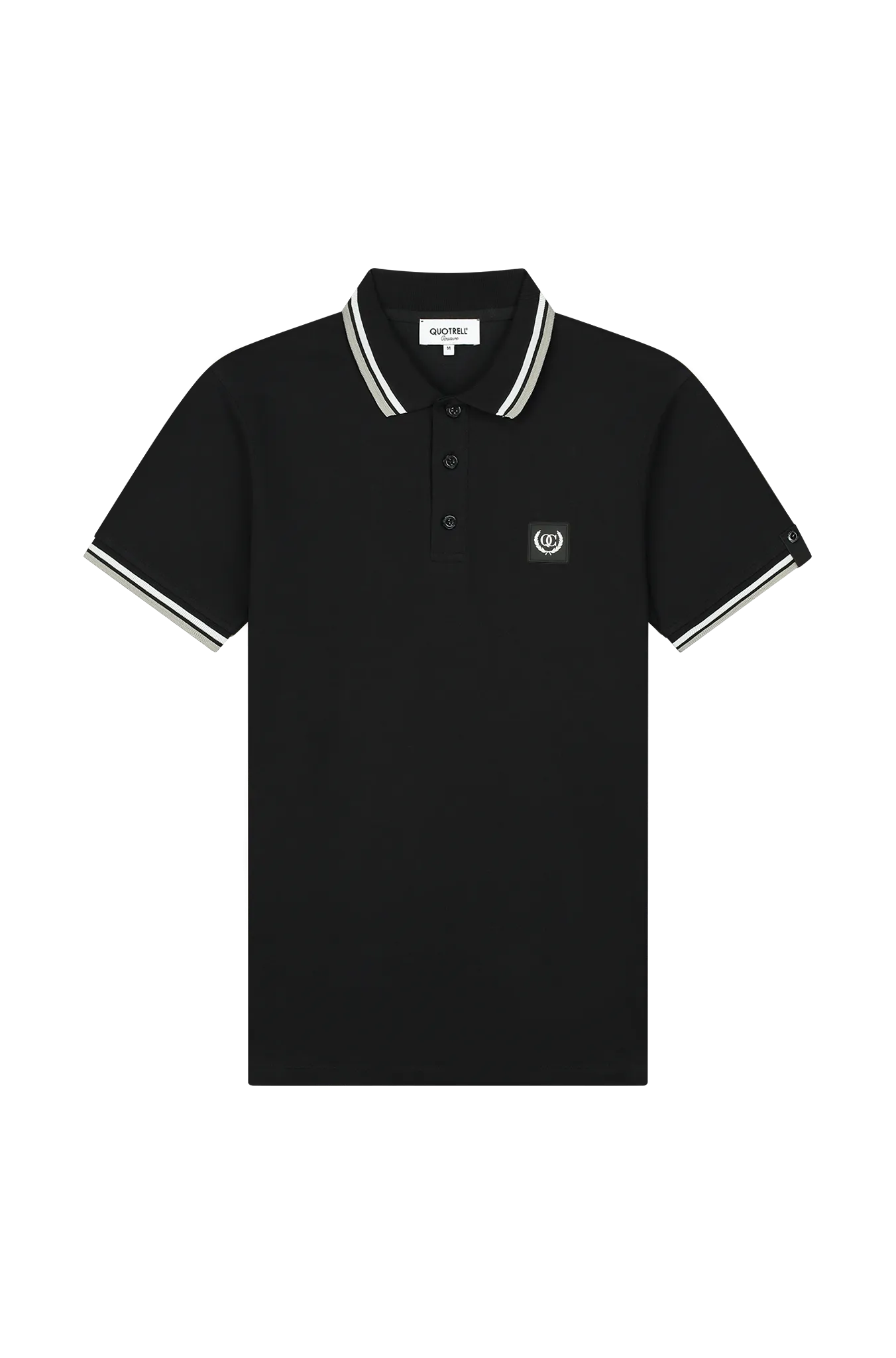 AVERGNE POLO | BLACK/BLACK