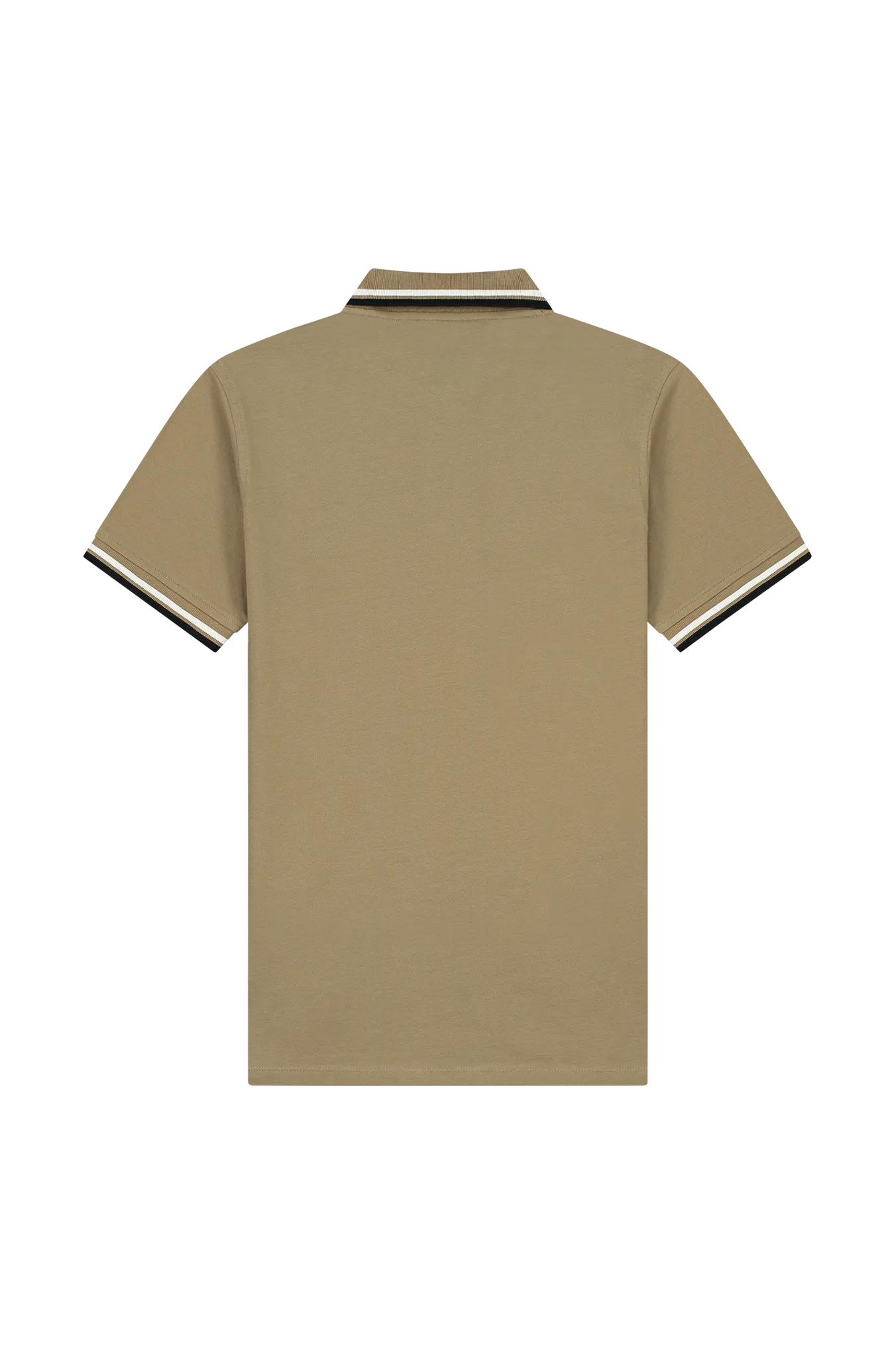 AVERGNE POLO | FADED KHAKI/BLACK