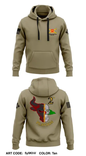 B Btry, 3 BN, 29 FAR, 3ABCT  Core Men's Hooded Performance Sweatshirt - 5y9KhV