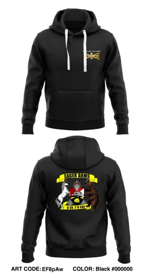 B CO 2-8CAV 1ABCT Store 1  Core Men's Hooded Performance Sweatshirt - EF8pAw