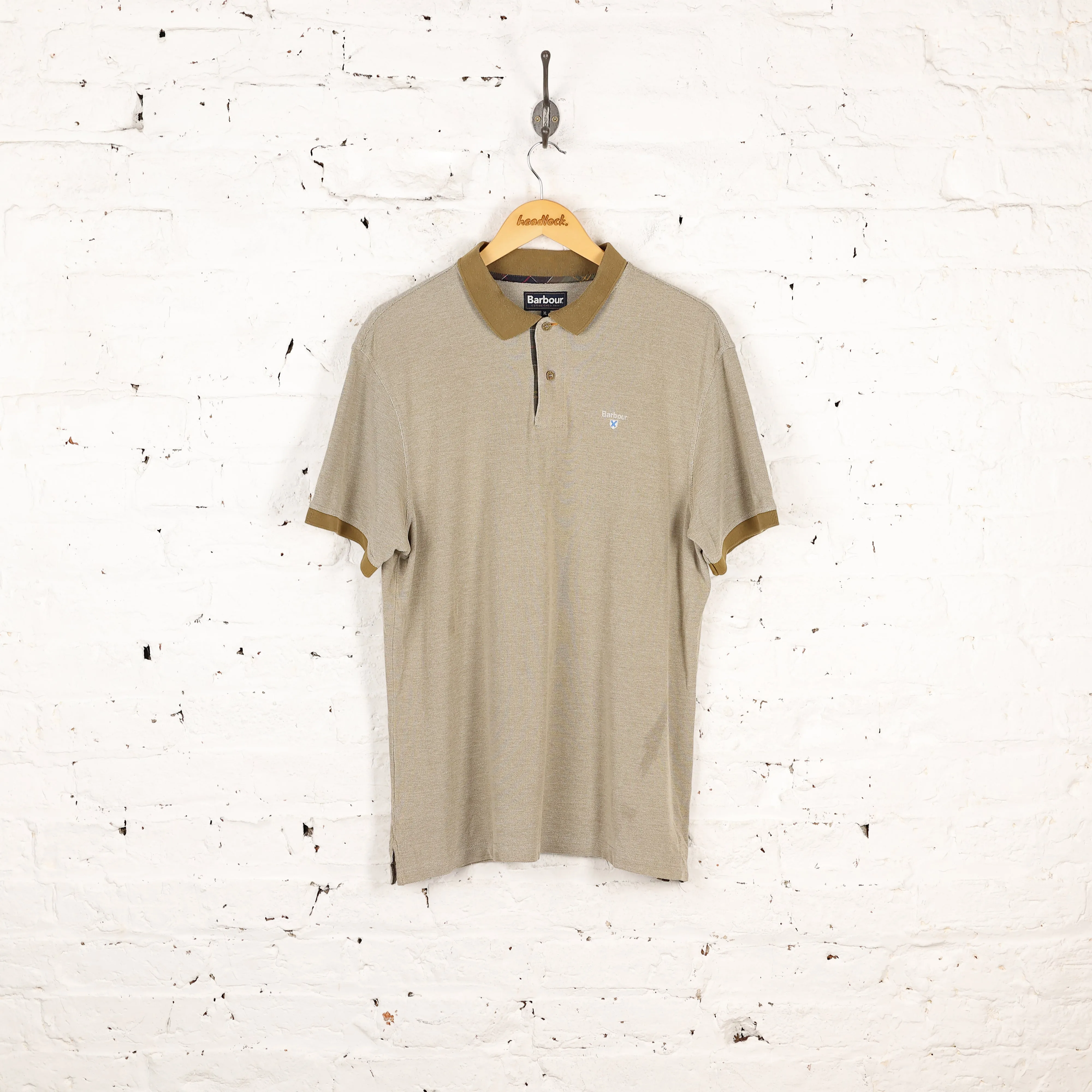 Barbour International Polo Shirt - Brown - XL