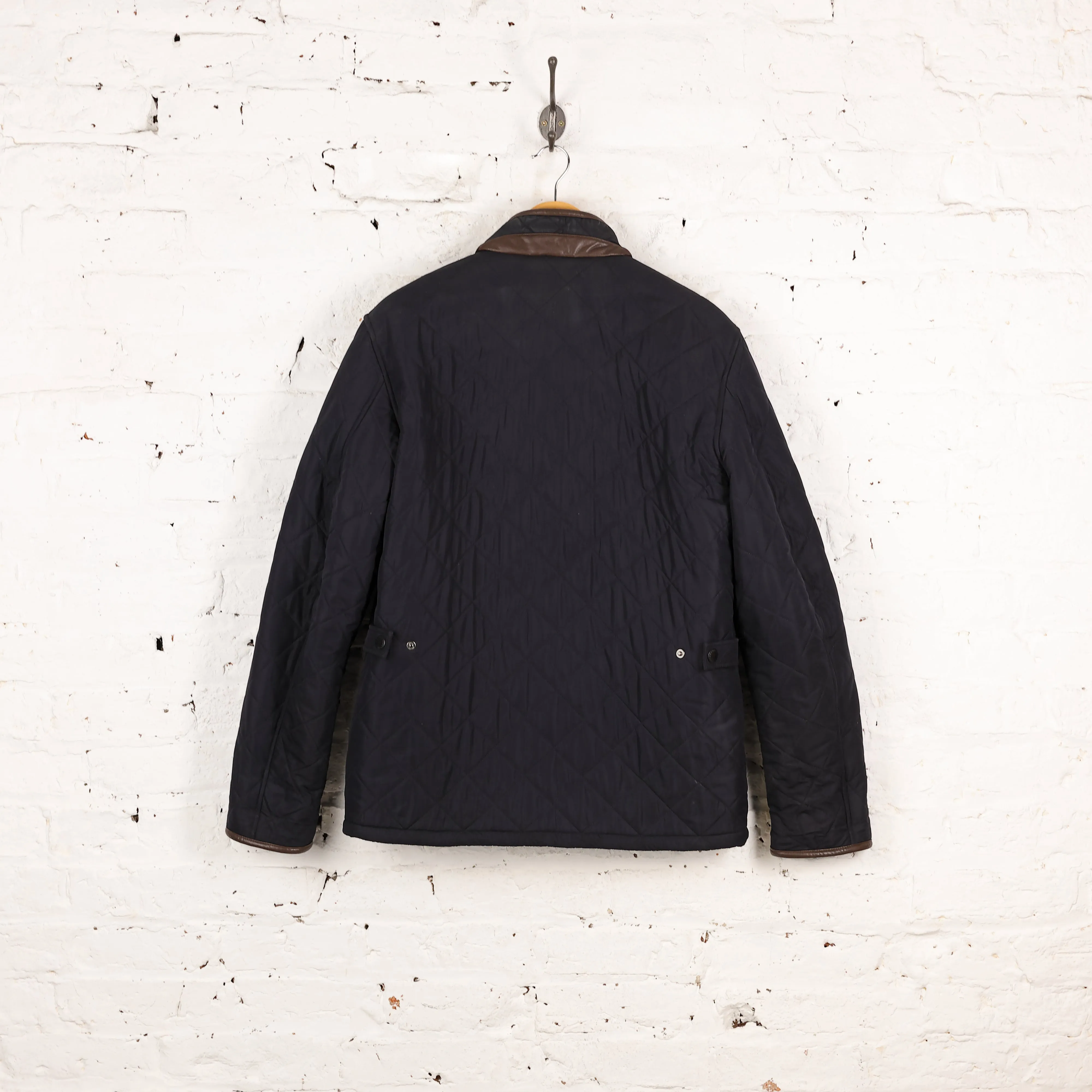 Barbour Powell Quilt Jacket - Blue - M