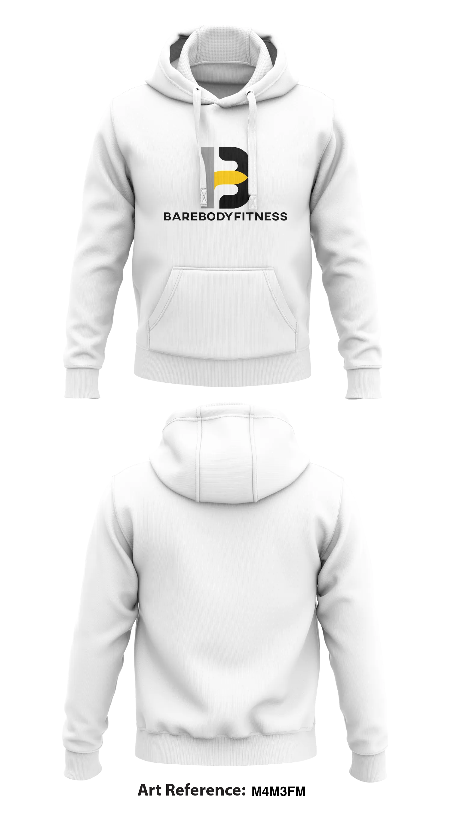 Barebodyfitness   Store 1  Core Men's Hooded Performance Sweatshirt - M4M3Fm