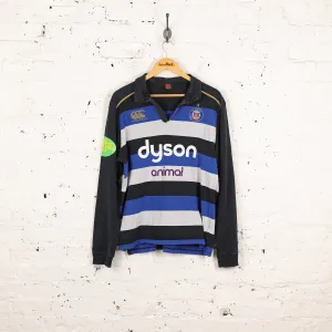 Bath Rugby Canterbury Long Sleeve Shirt - Blue - L