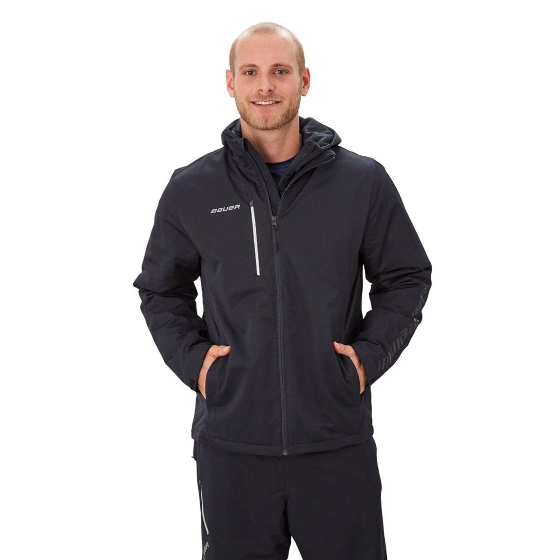 Bauer Supreme Midweight Junior Jacket - Black