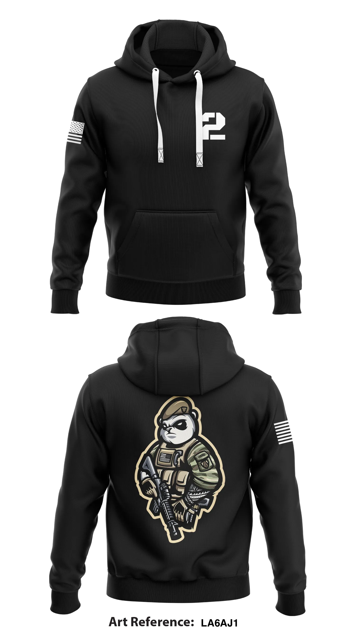 BCO, 2nd BN, 5th SFAB Store 1  Core Men's Hooded Performance Sweatshirt - La6AJ1