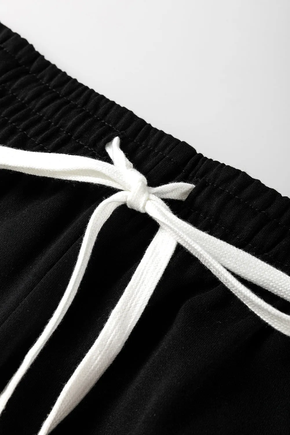 Beatrice, Striped Drop Shoulder Pullover and Joggers Set