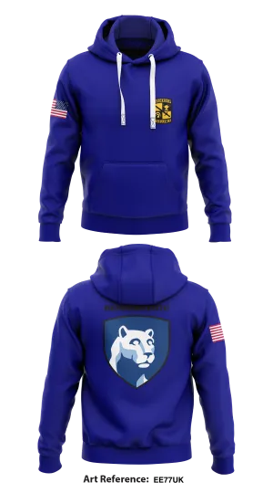 Behrend ROTC Core Men's Hooded Performance Sweatshirt - ee77UK