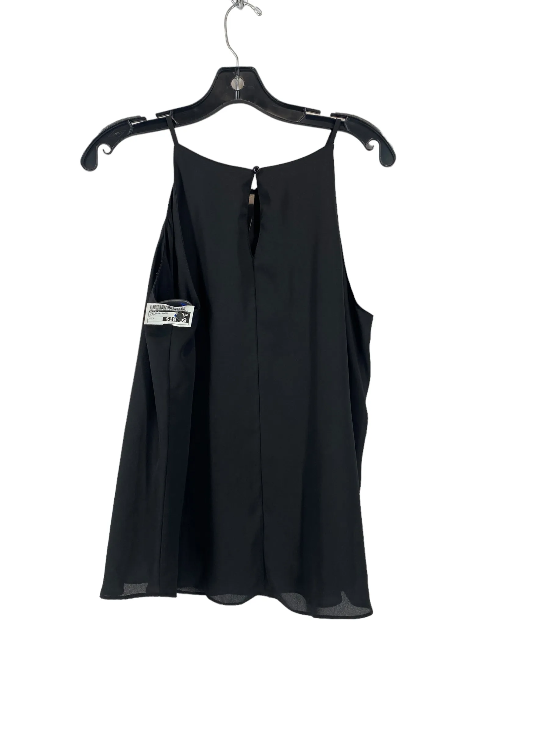 Black Top Sleeveless By & By, Size L