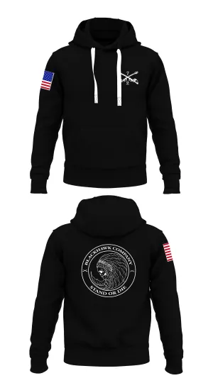 Blackhawk Company, 2-7 CAV, 3ABCT, 1CD Store 1  Core Men's Hooded Performance Sweatshirt - 83740790504