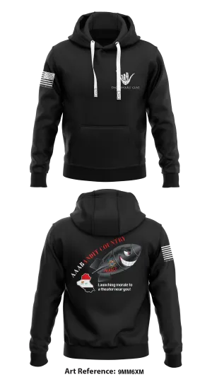 BORREGO NEGRO Store 1  Core Men's Hooded Performance Sweatshirt - 9Mm6xm