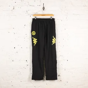 Borussia Dortmund Kappa Tracksuit Bottoms Pants - Black - M