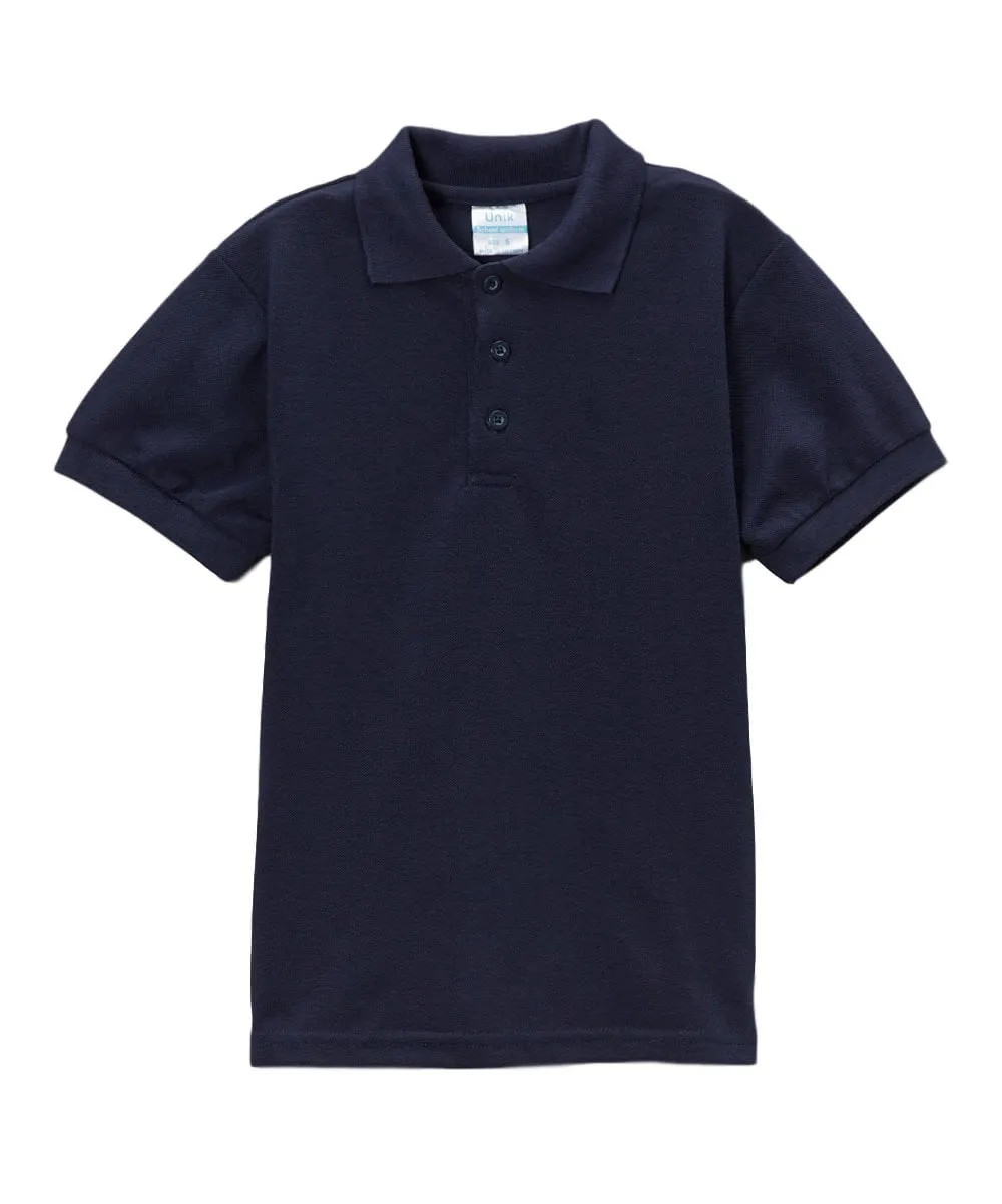 Boys Uniform Polo Shirt Burgundy 5-18