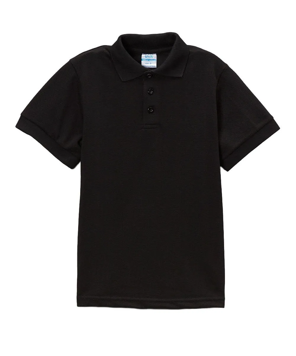 Boys Uniform Polo Shirt Burgundy 5-18