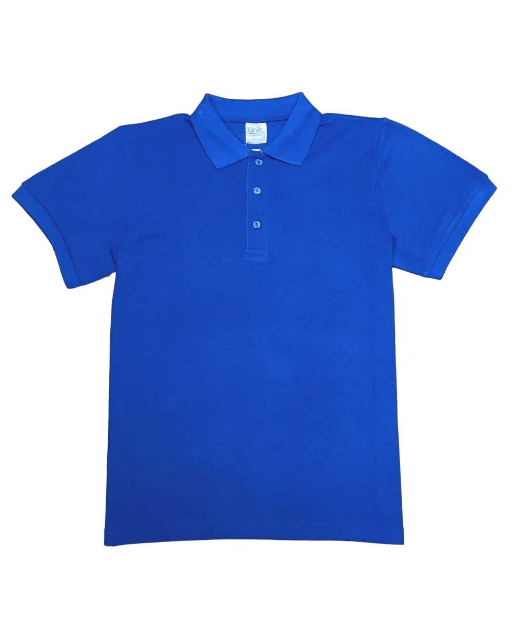Boys Uniform Polo Shirt Gold(Yellow) 5-18