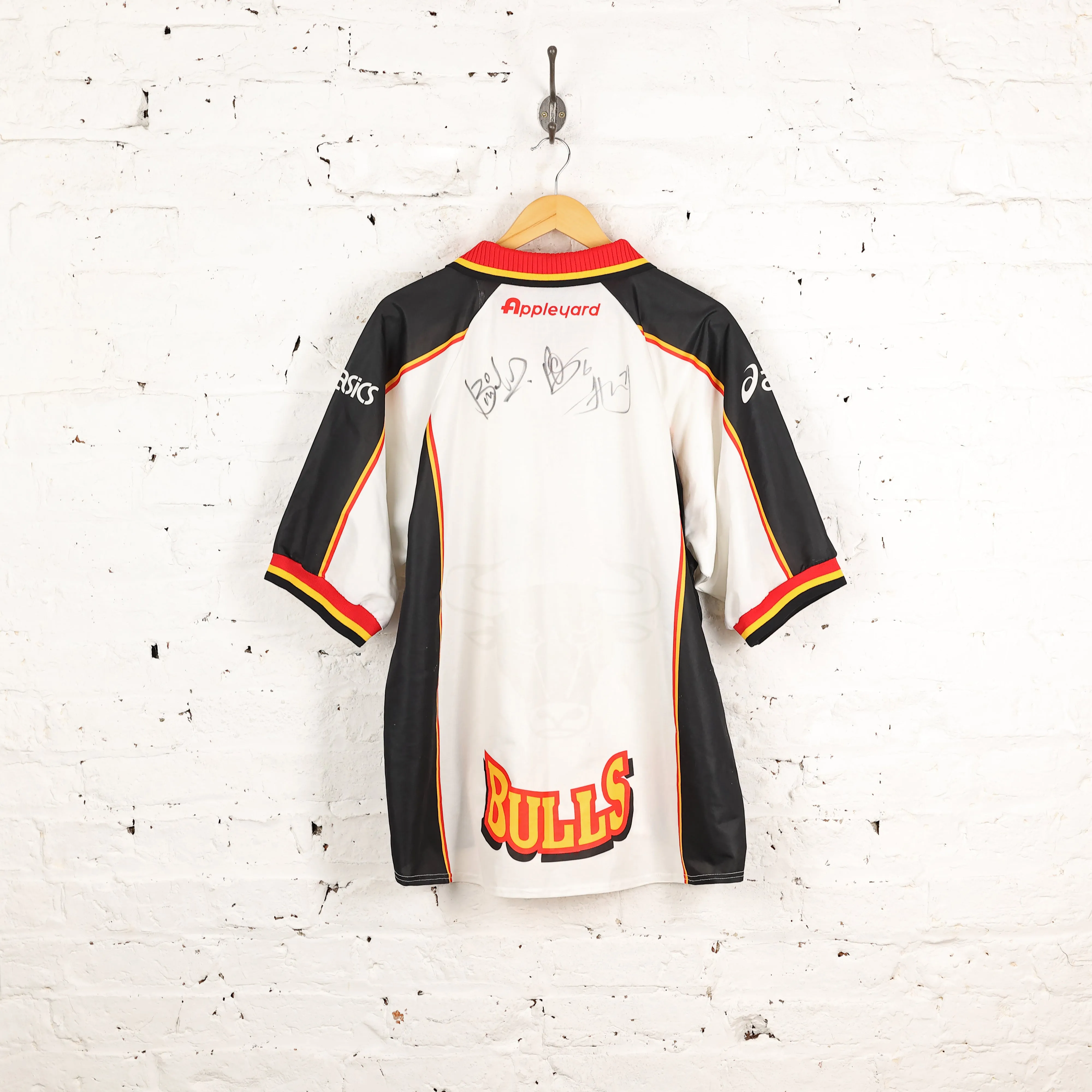Bradford Bulls Asics Home Rugby Shirt - White - XXL