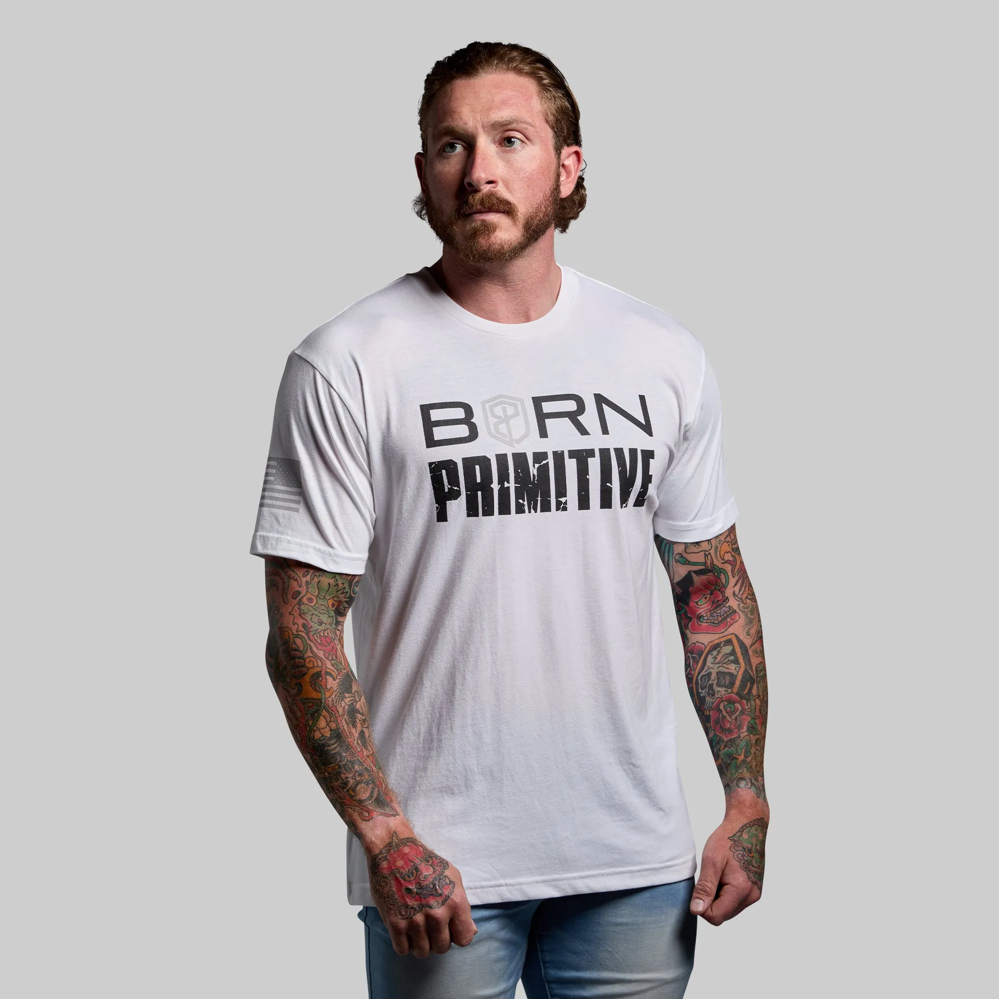 Brand Tee (White)