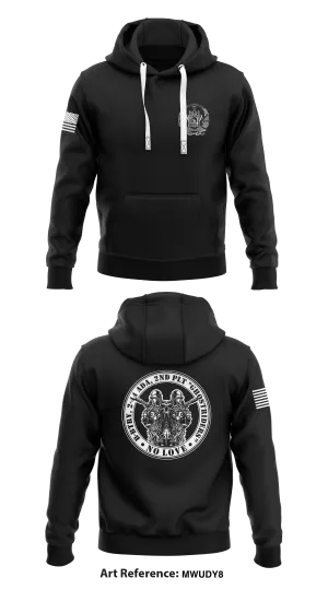 BRAVO 2-44 ADA 2ND PLT -GHOSTRIDERS- Store 1  Core Men's Hooded Performance Sweatshirt - mWuDy8