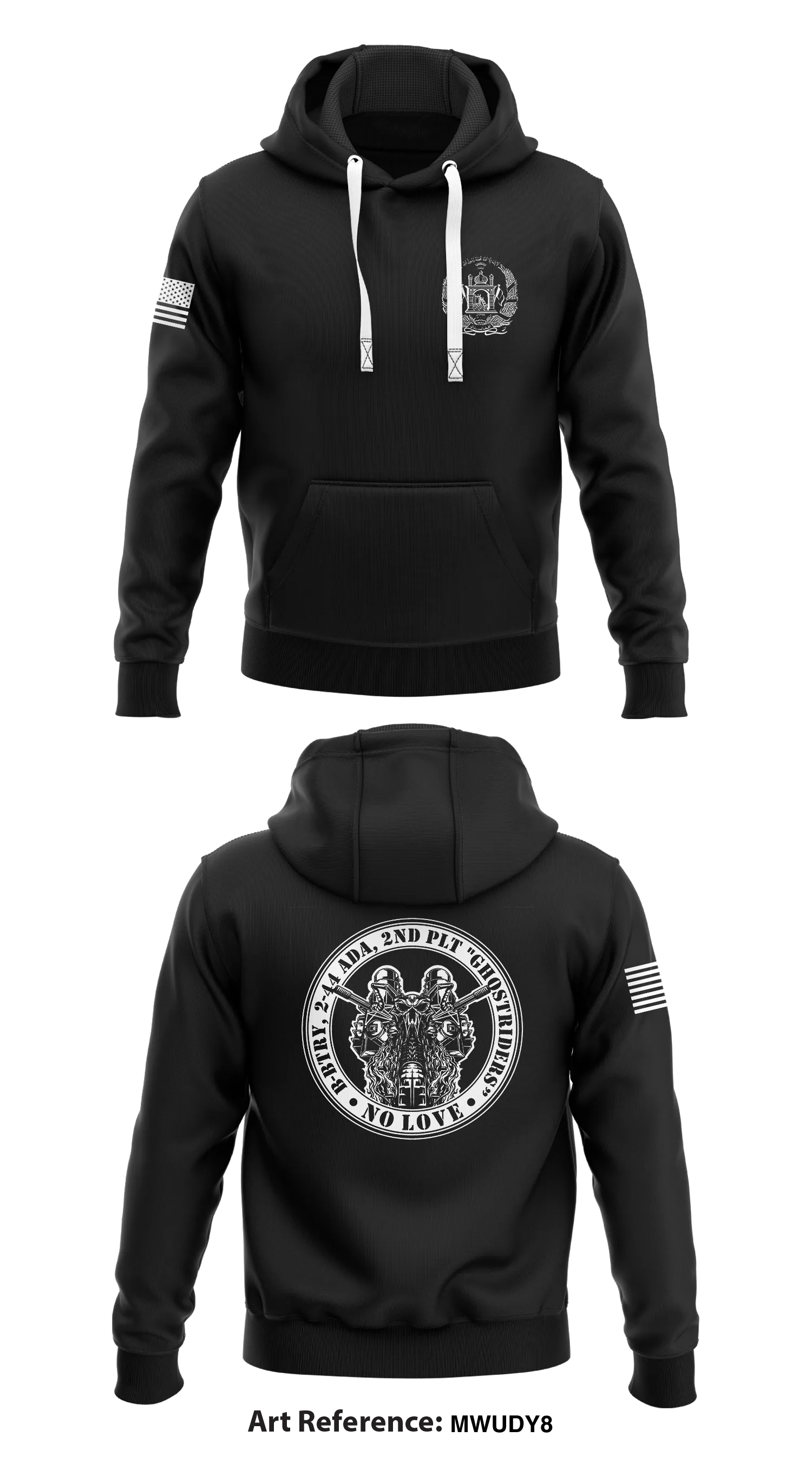 BRAVO 2-44 ADA 2ND PLT -GHOSTRIDERS- Store 1  Core Men's Hooded Performance Sweatshirt - mWuDy8