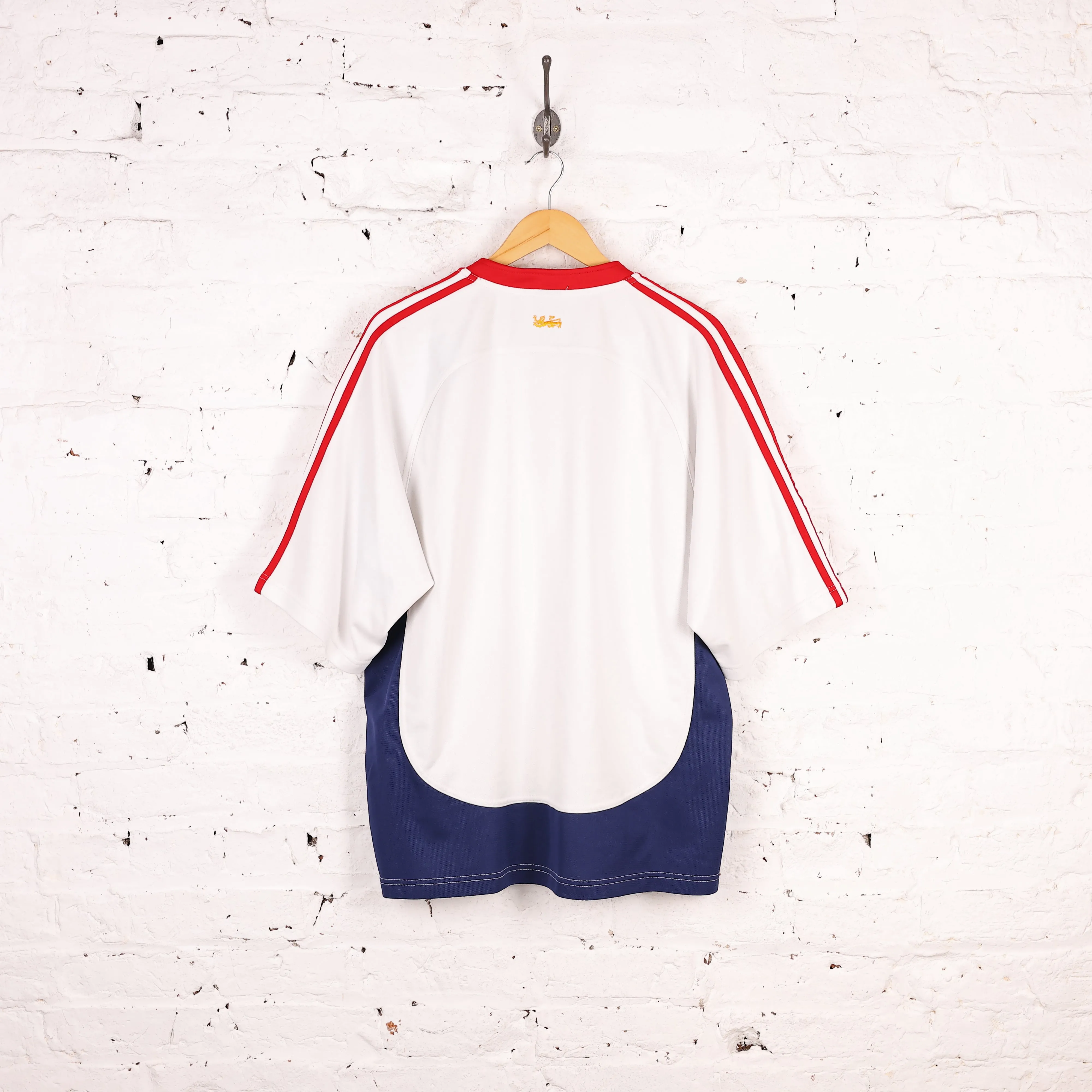 British & Irish Lions 2005 Adidas Alternate Rugby Shirt - White - XL