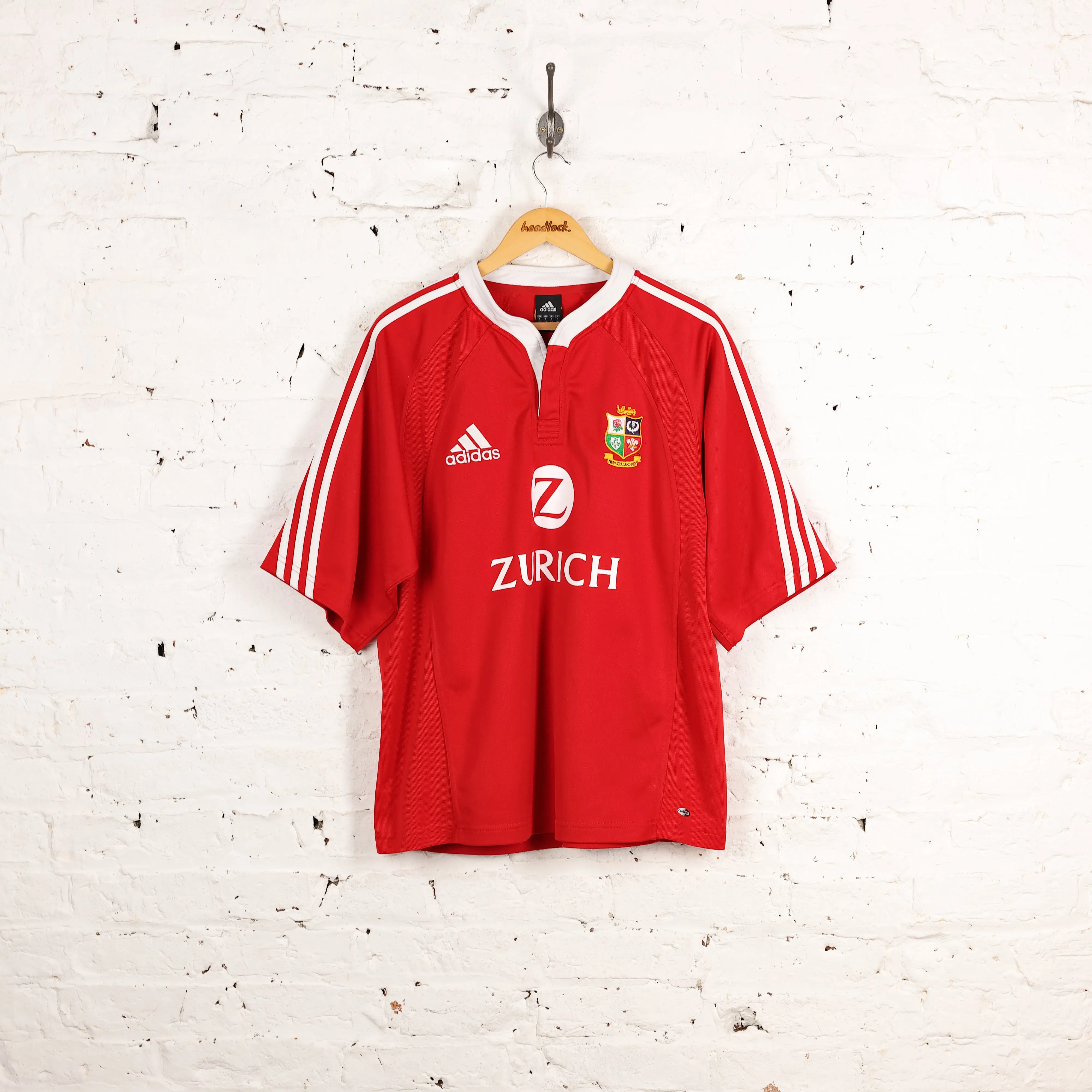 British and Irish Lions 2005 Tour Rugby Shirt - Red - L