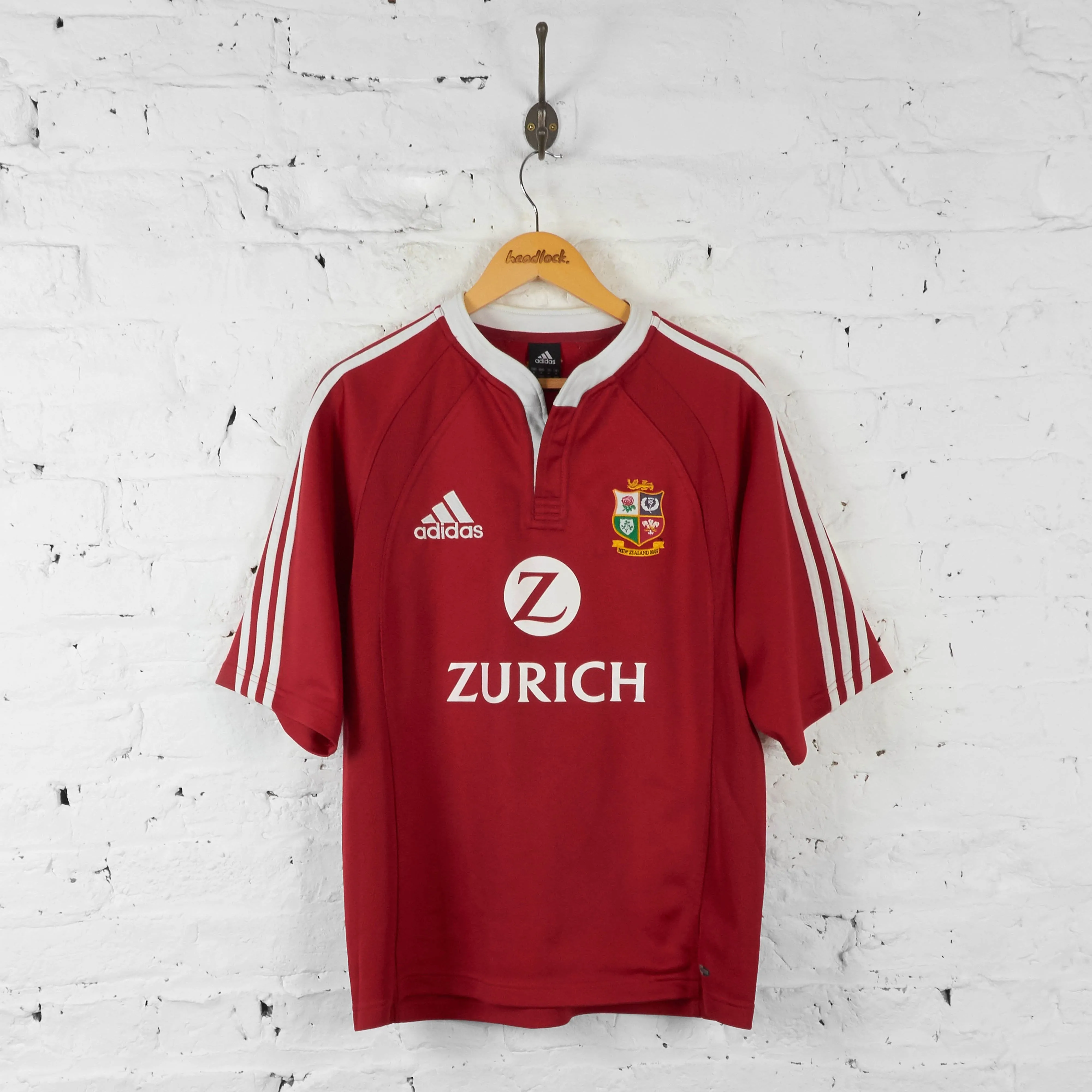 British and Irish Lions 2005 Tour Rugby Shirt - Red - M