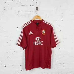 British and Irish Lions 2009 Adidas Rugby Shirt - Red - L