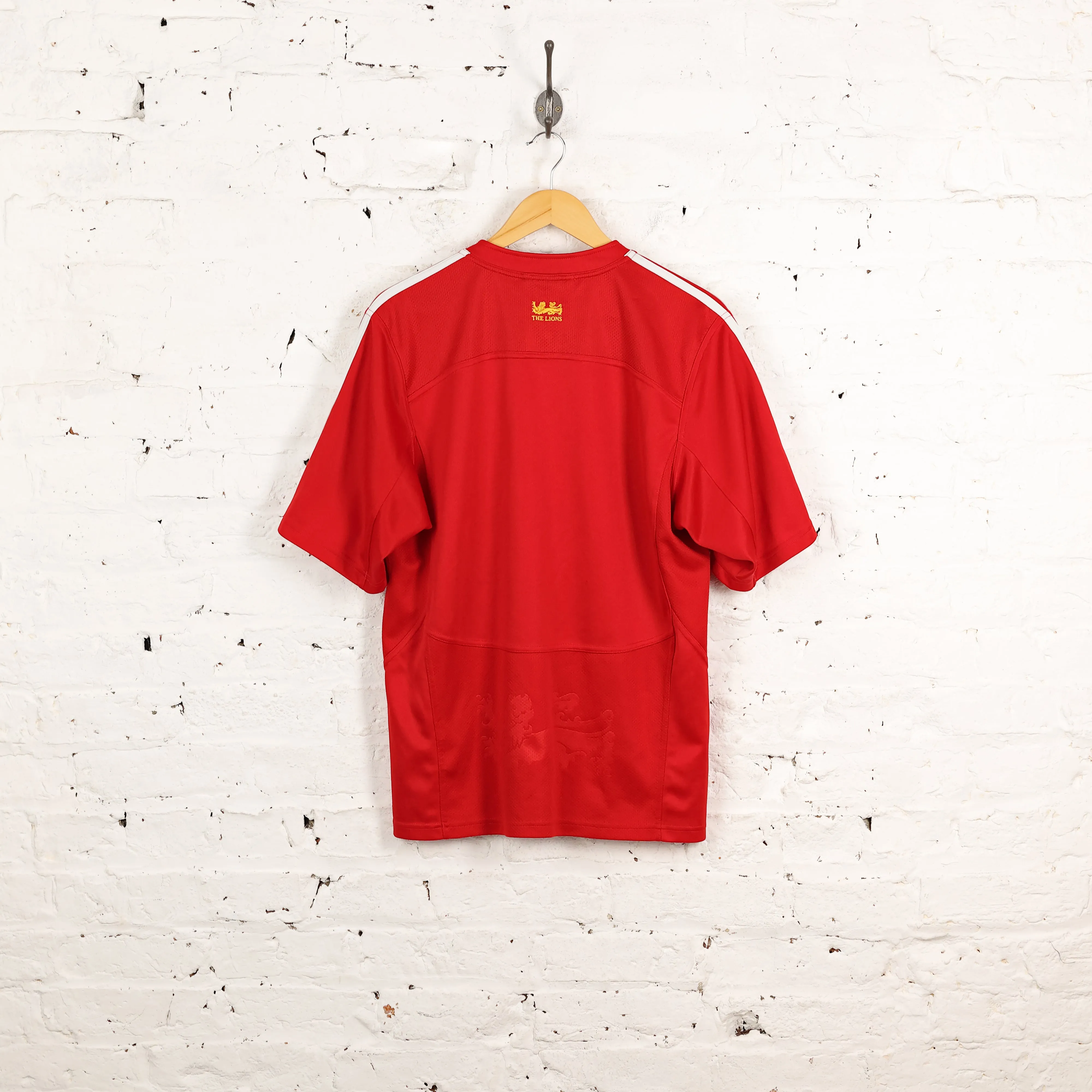 British and Irish Lions 2009 Adidas Rugby Shirt - Red - M