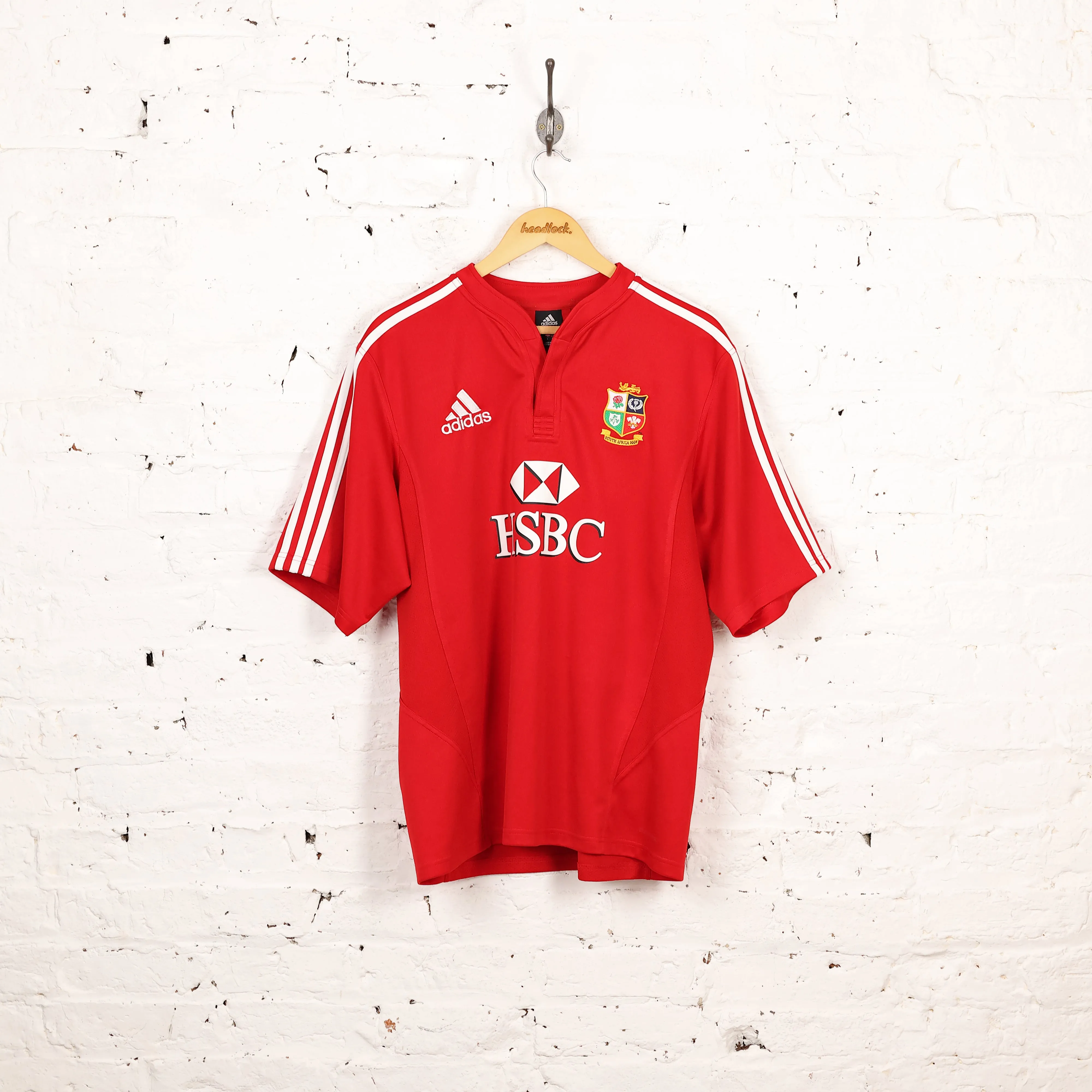 British and Irish Lions 2009 Rugby Shirt - Red - L
